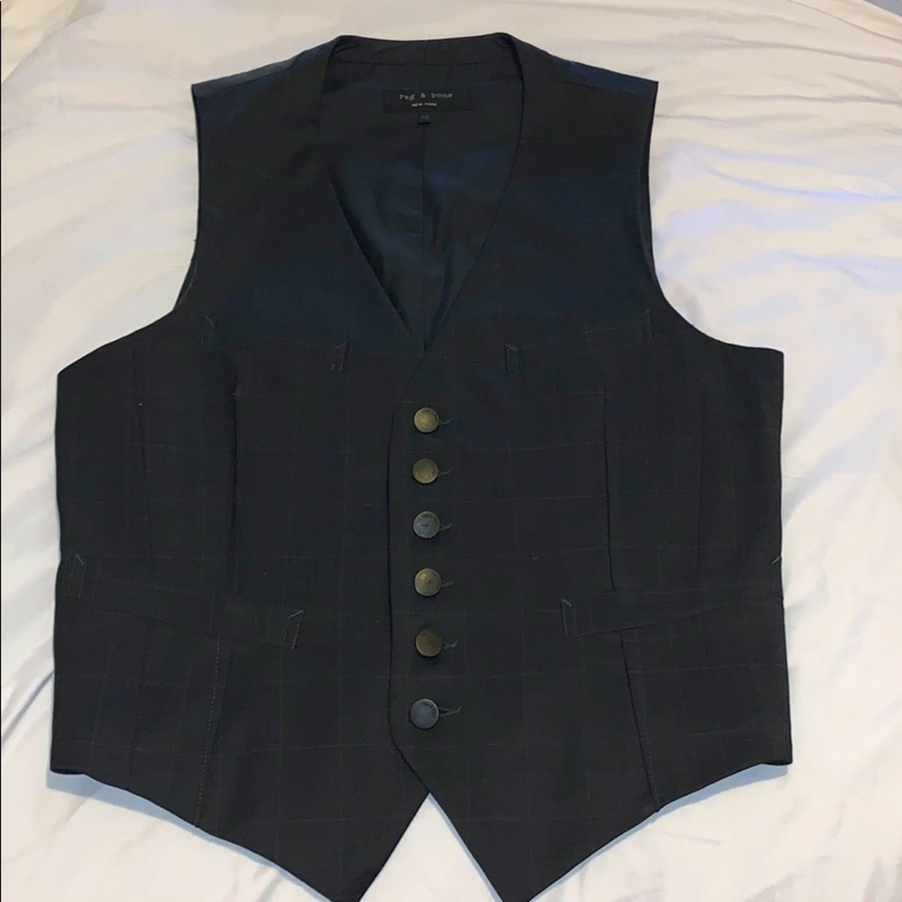 Rag & Bone Men's Wool Vest Size 40